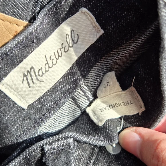 Madewell Mom Jeans Sz 27 - Picture 3 of 4